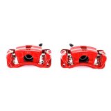 Power Stop 06-12 Mitsubishi Eclipse Rear Red Calipers w/Brackets - Pair thumbnail 2