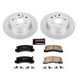 Power Stop 92-96 Lexus ES300 Rear Z17 Evolution Geomet Coated Brake Kit thumbnail 1