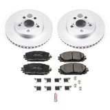 Power Stop 16-18 Toyota Prius Front Z17 Evolution Geomet Coated Brake Kit thumbnail 1