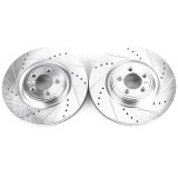 Power Stop 14-19 Jaguar F-Type Front Evolution Drilled & Slotted Rotors - Pair thumbnail 2