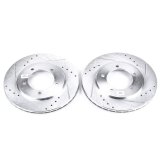 Power Stop 00-05 Suzuki Grand Vitara Front Evolution Drilled & Slotted Rotors - Pair thumbnail 2