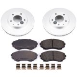 Power Stop 00-06 Mazda MPV Front Z17 Evolution Geomet Coated Brake Kit thumbnail 1