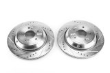 Power Stop 11-16 Hyundai Equus Rear Evolution Drilled & Slotted Rotors - Pair thumbnail 2