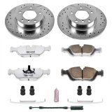 Power Stop 95-99 BMW 318ti Front Z26 Street Warrior Brake Kit thumbnail 1