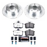 Power Stop 95-97 Audi A6 Rear Z26 Street Warrior Brake Kit thumbnail 1