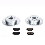 Power Stop 10-12 Lexus HS250h Rear Z23 Evolution Sport Brake Kit thumbnail 1