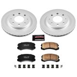 Power Stop 02-07 Mitsubishi Lancer Front Z17 Evolution Geomet Coated Brake Kit thumbnail 1