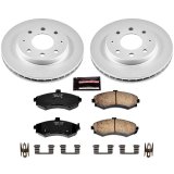 Power Stop 02-05 Hyundai Elantra Front Z17 Evolution Geomet Coated Brake Kit thumbnail 1