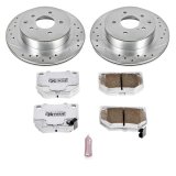 Power Stop 89-96 Nissan 300ZX Rear Z26 Street Warrior Brake Kit thumbnail 1