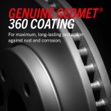 Power Stop 15-18 Audi S3 Front Evolution High Carbon Geomet Coated Rotor thumbnail 5