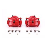 Power Stop 04-05 Hyundai Sonata Front Red Calipers w/Brackets - Pair thumbnail 2