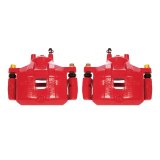 Power Stop 08-17 Mitsubishi Lancer Front Red Calipers w/Brackets - Pair thumbnail 2