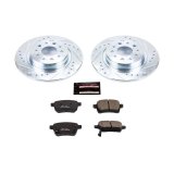 Power Stop 14-19 Fiat 500L Rear Z23 Evolution Sport Brake Kit thumbnail 1