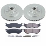 Power Stop 97-00 Ford Expedition Front Z17 Evolution Geomet Coated Brake Kit thumbnail 1