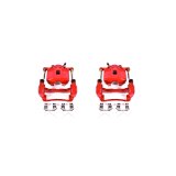 Power Stop 02-06 Acura RSX Front Red Calipers w/Brackets - Pair thumbnail 1