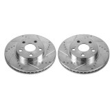 Power Stop 11-17 Lexus CT200h Front Evolution Drilled & Slotted Rotors - Pair thumbnail 2