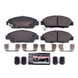 Power Stop 92-96 Honda Prelude Front Z23 Evolution Sport Brake Pads w/Hardware thumbnail 2