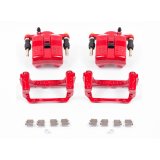 Power Stop 06-15 Mazda MX-5 Miata Front Red Calipers w/Brackets - Pair thumbnail 1