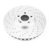 Power Stop 17-18 Mercedes-Benz C43 AMG Front Evolution High Carbon Geomet Coated Rotor thumbnail 1