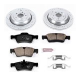 Power Stop 05-06 Mercedes-Benz G55 AMG Rear Z23 Evolution Sport Brake Kit thumbnail 1