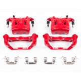 Power Stop 08-12 Infiniti EX35 Front Red Calipers w/Brackets - Pair thumbnail 1