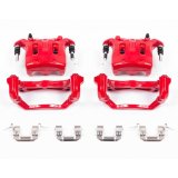 Power Stop 08-12 Infiniti EX35 Front Red Calipers w/Brackets - Pair thumbnail 2
