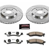 Power Stop 94-99 Ford Mustang Front Z26 Street Warrior Brake Kit thumbnail 1