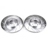 Power Stop 04-08 Mazda RX-8 Front Evolution Drilled & Slotted Rotors - Pair thumbnail 6