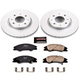 Power Stop 04-09 Kia Spectra Front Z17 Evolution Geomet Coated Brake Kit thumbnail 1