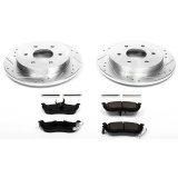 Power Stop 04-10 Infiniti QX56 Rear Z23 Evolution Sport Brake Kit thumbnail 1