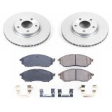 Power Stop 03-04 Infiniti M45 Front Z17 Evolution Geomet Coated Brake Kit thumbnail 1