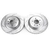 Power Stop 13-18 Land Rover Range Rover Rear Evolution Drilled & Slotted Rotors - Pair thumbnail 1