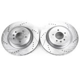 Power Stop 13-18 Land Rover Range Rover Rear Evolution Drilled & Slotted Rotors - Pair thumbnail 2