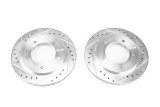 Power Stop 99-04 Chevrolet Tracker Front Evolution Drilled & Slotted Rotors - Pair thumbnail 2