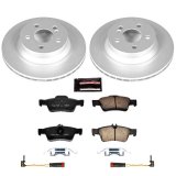 Power Stop 06-09 Mercedes-Benz E350 Rear Z23 Evolution Sport Coated Brake Kit thumbnail 1