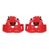 Power Stop 99-10 Volkswagen Beetle Front Red Calipers w/Brackets - Pair thumbnail 1