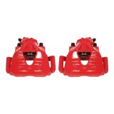 Power Stop 99-10 Volkswagen Beetle Front Red Calipers w/Brackets - Pair thumbnail 2