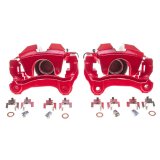 Power Stop 13-18 Lexus GS350 Rear Red Calipers w/Brackets - Pair thumbnail 1