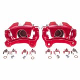 Power Stop 13-18 Lexus GS350 Rear Red Calipers w/Brackets - Pair thumbnail 2