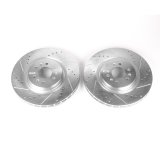 Power Stop 04-07 Cadillac CTS Front Evolution Drilled & Slotted Rotors - Pair thumbnail 1