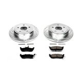Power Stop 06-10 Jeep Commander Rear Z23 Evolution Sport Brake Kit thumbnail 1