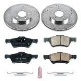 Power Stop 10-12 Ford Escape Front Z23 Evolution Sport Brake Kit thumbnail 1