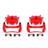 Power Stop 05-08 Ford F-150 Front Red Calipers w/Brackets - Pair thumbnail 2