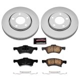 Power Stop 03-04 Dodge Caravan Front Z17 Evolution Geomet Coated Brake Kit thumbnail 1