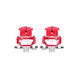 Power Stop 04-05 Cadillac DeVille Rear Red Calipers w/Brackets - Pair thumbnail 1
