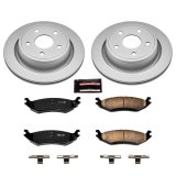 Power Stop 07-09 Chrysler Aspen Rear Z17 Evolution Geomet Coated Brake Kit thumbnail 1