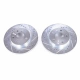 Power Stop 14-18 BMW i3 Front Evolution Drilled & Slotted Rotors - Pair thumbnail 2