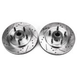 Power Stop 99-02 Ford Expedition Front Evolution Drilled & Slotted Rotors - Pair thumbnail 1