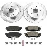 Power Stop 15-17 Lexus NX200t Rear Z23 Evolution Sport Brake Kit thumbnail 1