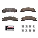 Power Stop 2011 Chevrolet Silverado 2500 HD Front or Rear Z36 Truck & Tow Brake Pads w/Hardware thumbnail 1